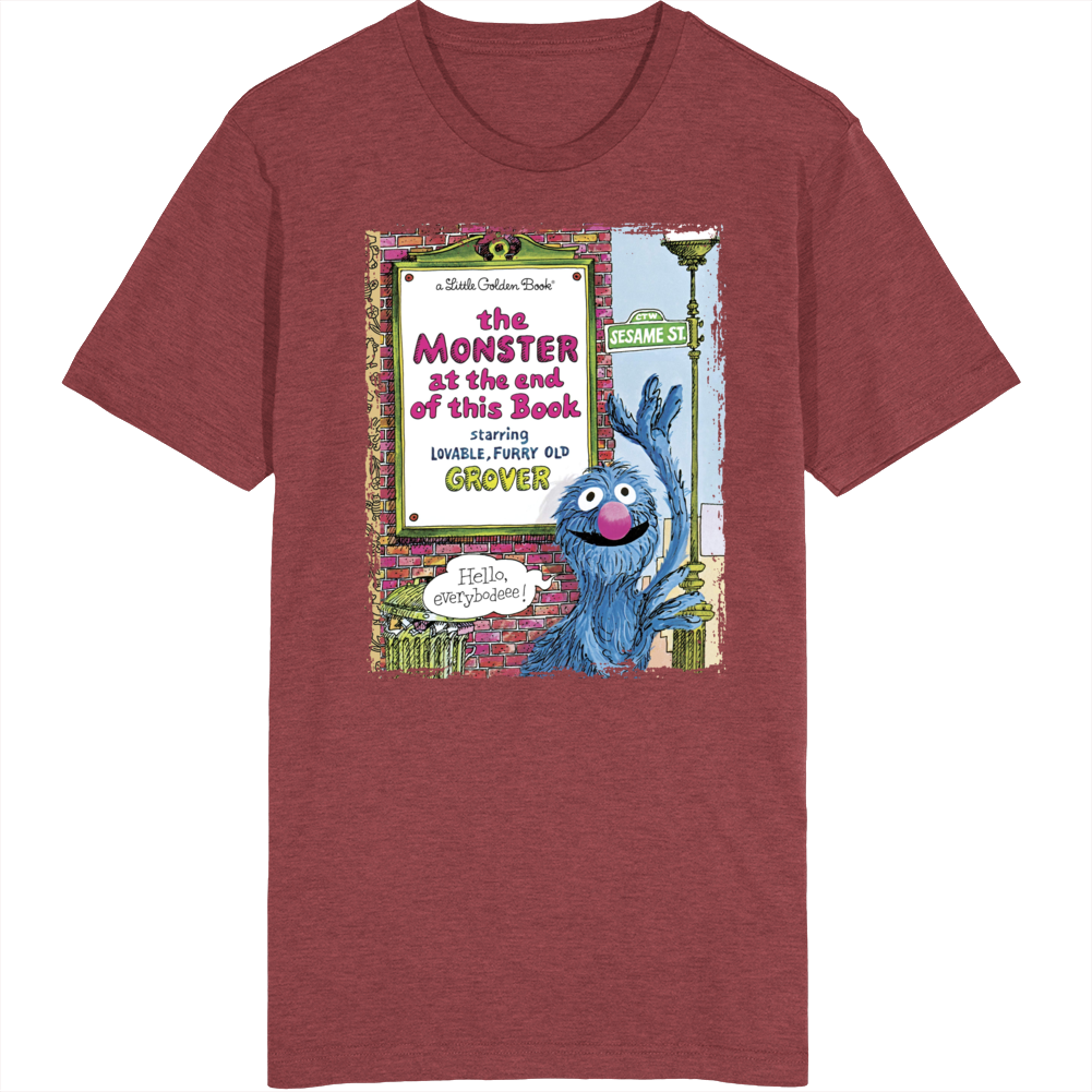 The Monster At The End Of This Book Grover T Shirt The Monster At The End Of This Book Grover T Shirt