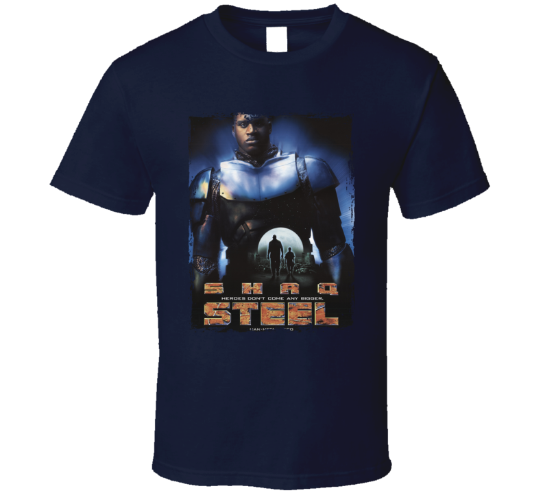 Steel Shaquille O'neal Movie T Shirt Steel Shaquille O'neal Movie T Shirt