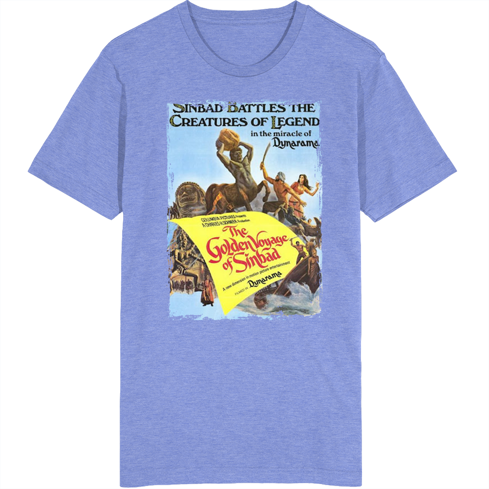 The Golden Voyage Of Sinbad Movie T Shirt The Golden Voyage Of Sinbad Movie T Shirt