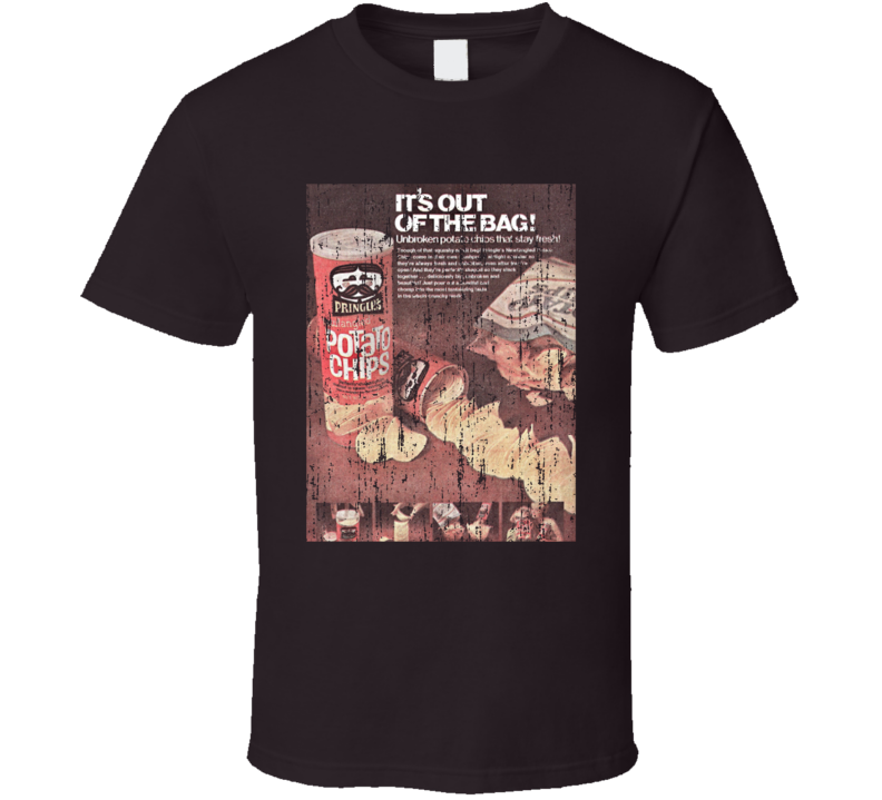 Pringles Retro Ad T Shirt Pringles Retro Ad T Shirt