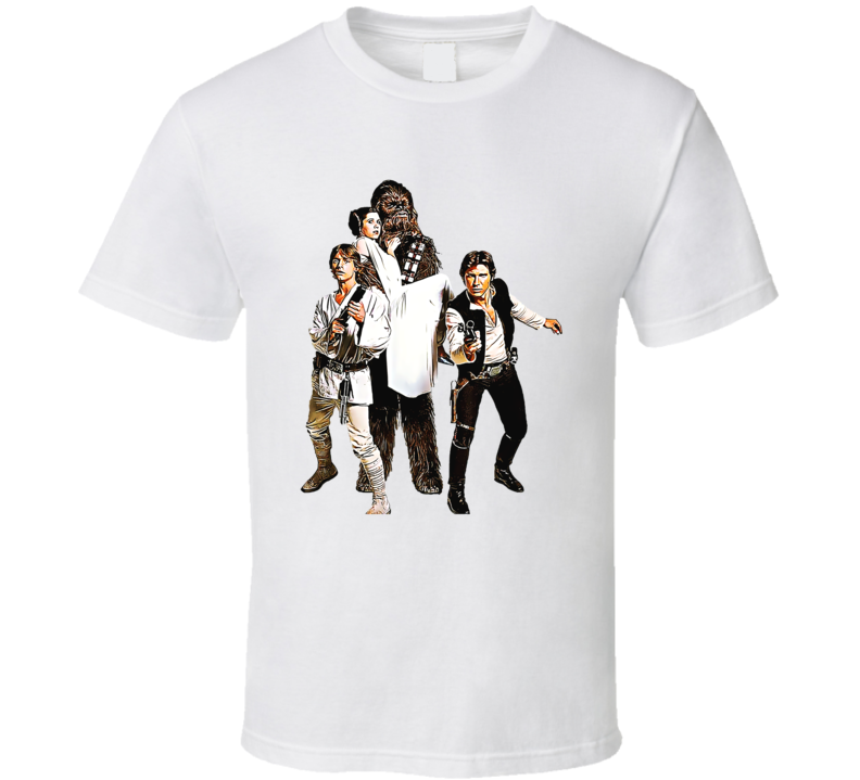 Star Wars Original Cast Movie T Shirt Star Wars Original Cast Movie T Shirt