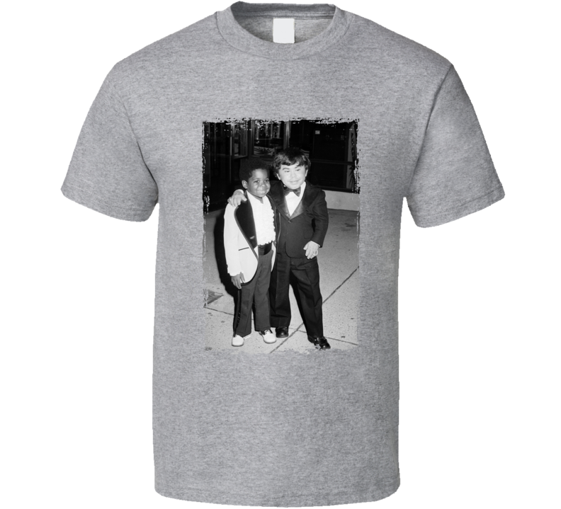 Gary Coleman Herve Villechaize Fan T Shirt Gary Coleman Herve Villechaize Fan T Shirt