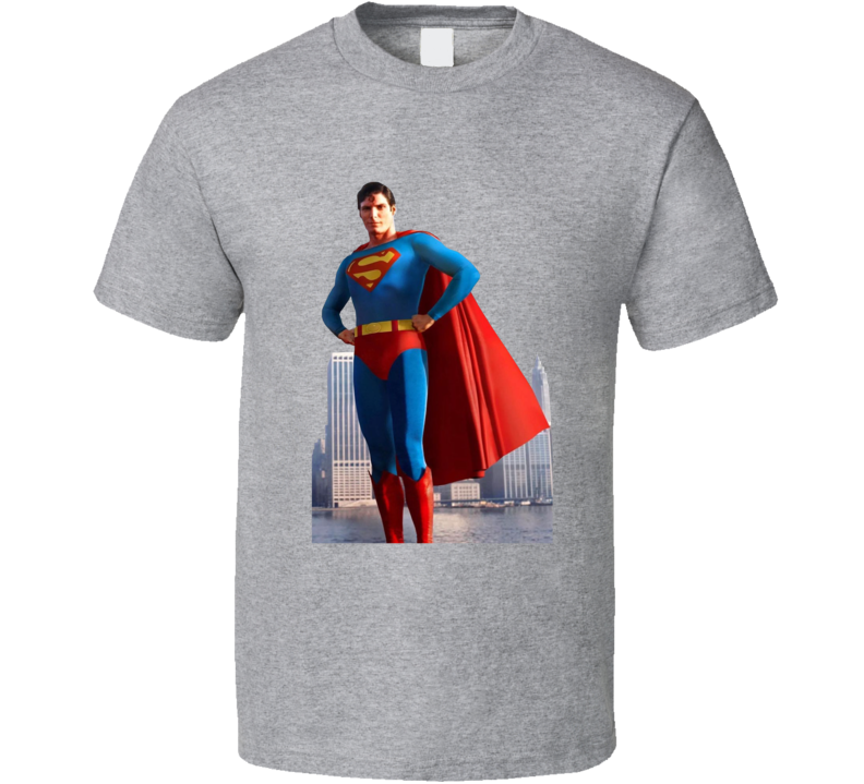 Superman Reeve Movie T Shirt Superman Reeve Movie T Shirt