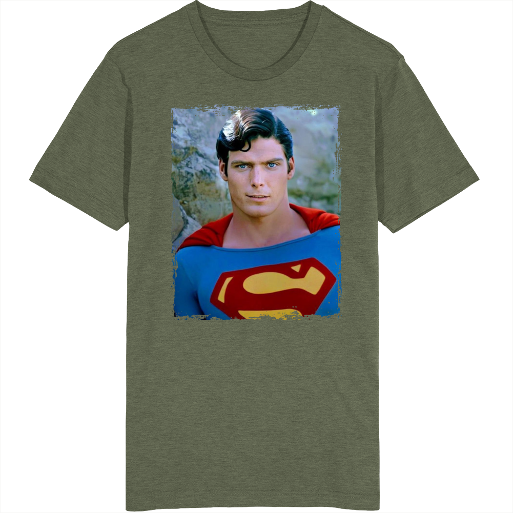 Superman Christopher Reeve Movie T Shirt Superman Christopher Reeve Movie T Shirt