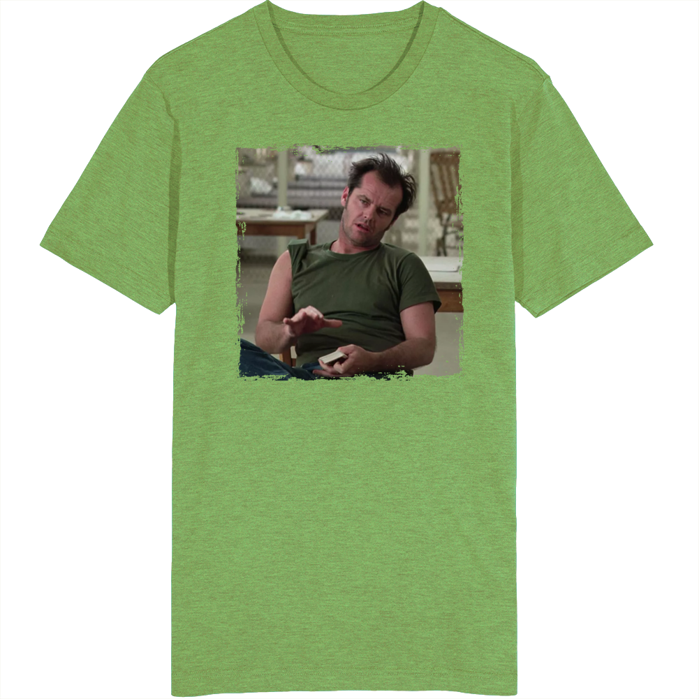 One Flew Over The Cuckoo's Nest Jack Nicholson T Shirt One Flew Over The Cuckoo's Nest Jack Nicholson T Shirt