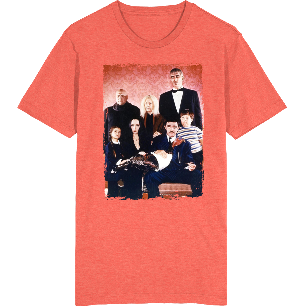 The Addams Family Cast T Shirt The Addams Family Cast T Shirt