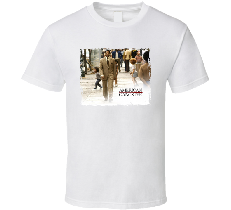 American Gangster Denzel Movie T Shirt American Gangster Denzel Movie T Shirt