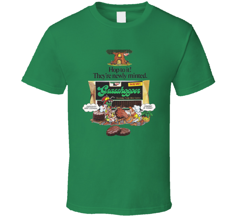 Keebler Grasshopper Cookies T Shirt Keebler Grasshopper Cookies T Shirt