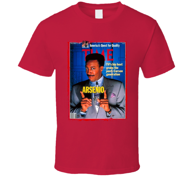 Time Magazine Arsenio Hall T Shirt Time Magazine Arsenio Hall T Shirt