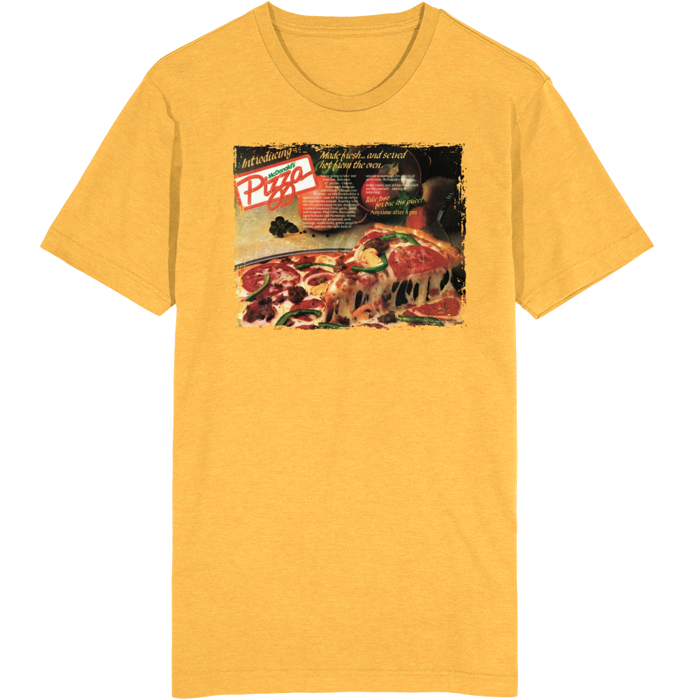 Mcdonald's Mcpizza T Shirt Mcdonald's Mcpizza T Shirt