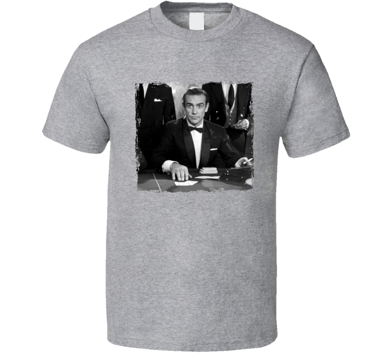 James Bond 007 Sean Connery T Shirt James Bond 007 Sean Connery T Shirt