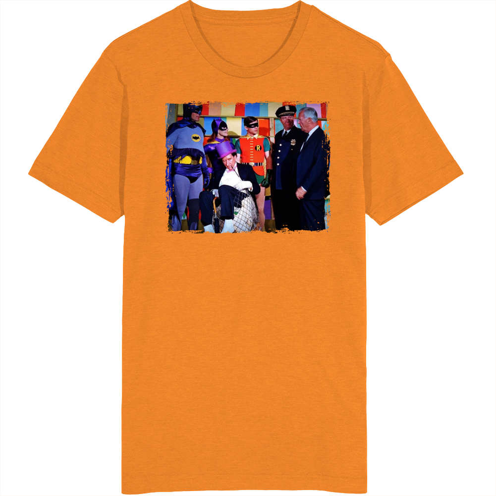 Batman And Robin Catch Penquin 60s Tv T Shirt Batman And Robin Catch Penquin 60s Tv T Shirt