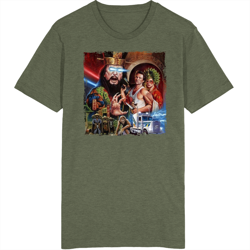 Big Trouble In Little China Movie T Shirt Big Trouble In Little China Movie T Shirt