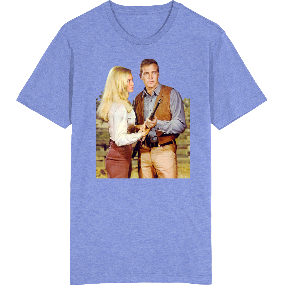 The Big Valley Linda Evans Lee Majors T Shirt The Big Valley Linda Evans Lee Majors T Shirt