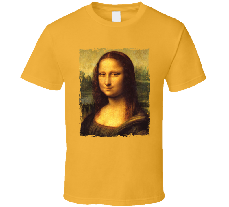 Mona Lisa Painting T Shirt Mona Lisa Painting T Shirt