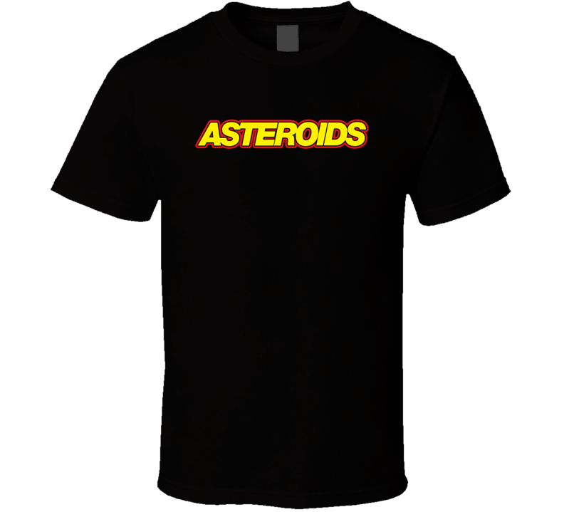 Asteroids Video Game T Shirt Asteroids Video Game T Shirt
