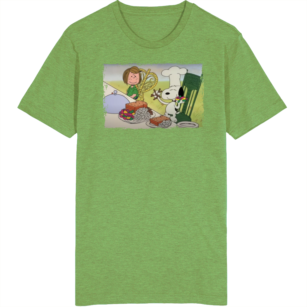Snoopy Peppermint Patty Thanksgiving T Shirt Snoopy Peppermint Patty Thanksgiving T Shirt