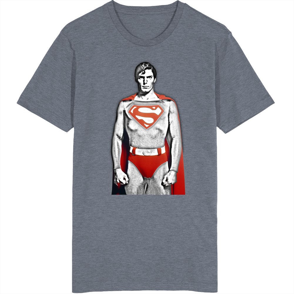 Superman Christopher Reeve Movie T Shirt Superman Christopher Reeve Movie T Shirt