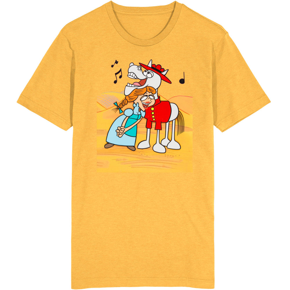 Dudley Do-right Nell And Horse T Shirt Dudley Do-right Nell And Horse T Shirt