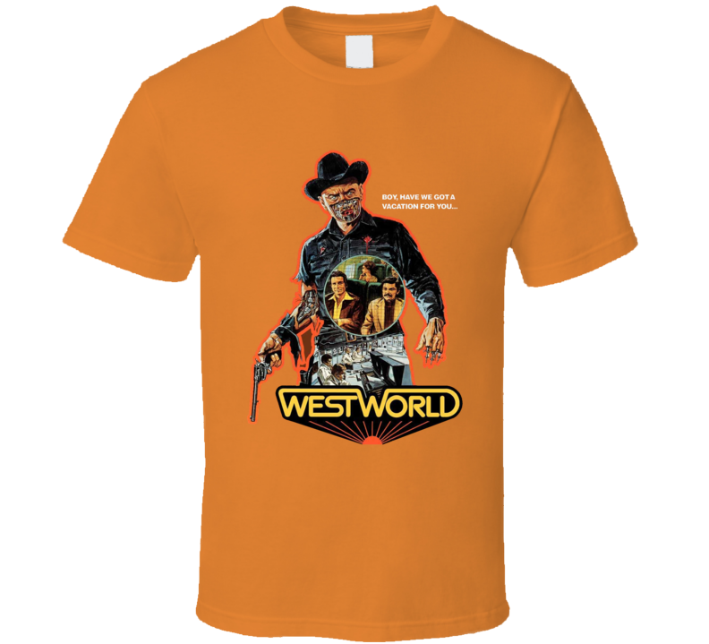 Westworld Yul Brynner Movie T Shirt Westworld Yul Brynner Movie T Shirt