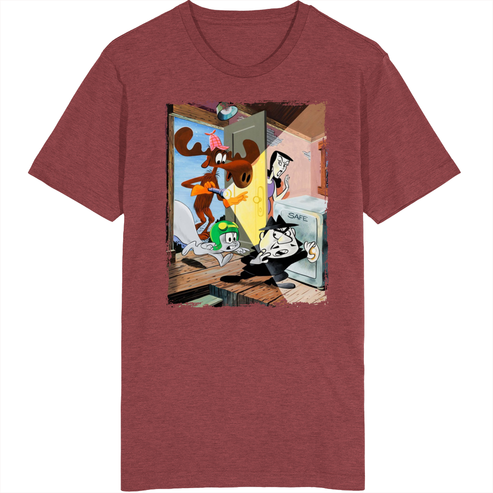 Rocky And Bullwinkle Boris And Natasha T Shirt Rocky And Bullwinkle Boris And Natasha T Shirt