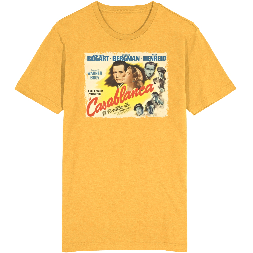 Casablanca Movie T Shirt Casablanca Movie T Shirt