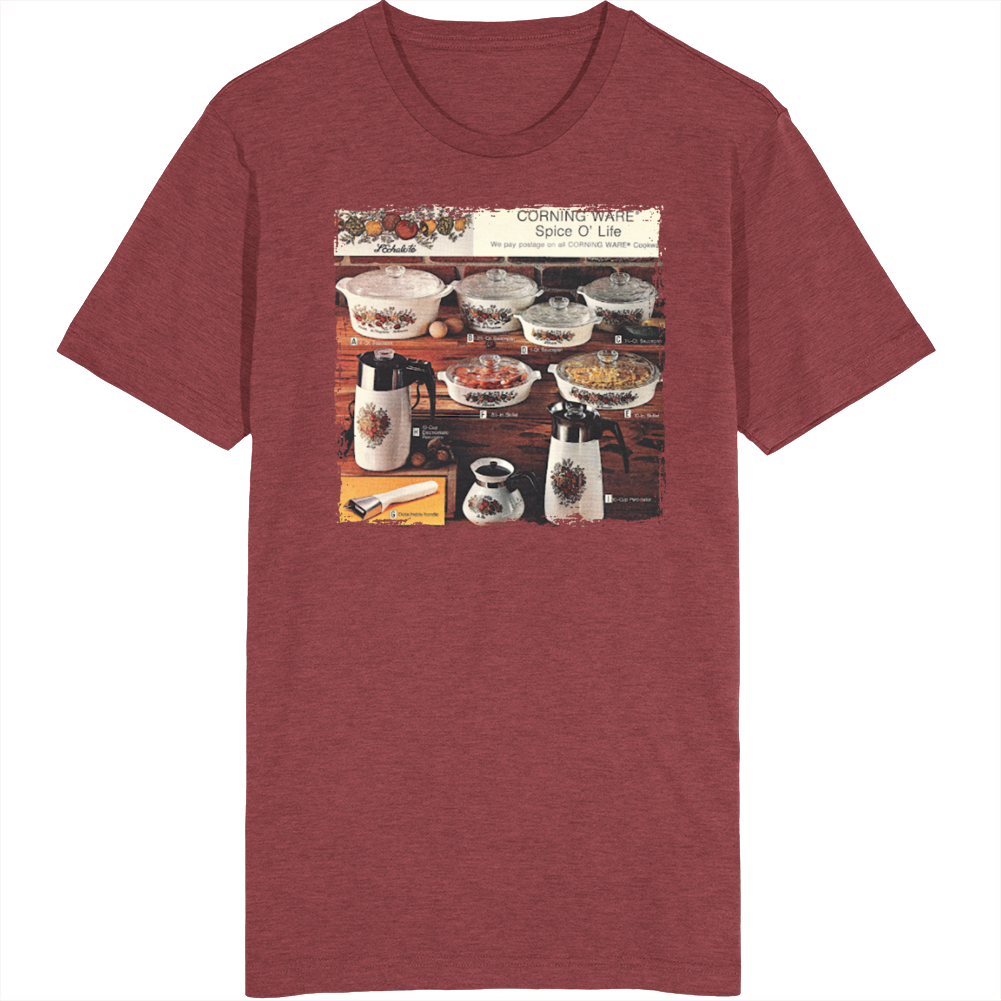 Corning Ware Spice O Life T Shirt Corning Ware Spice O Life T Shirt