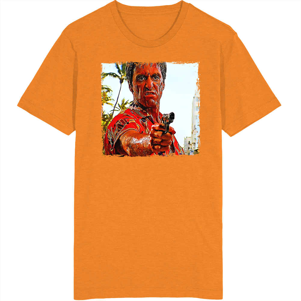 Scarface Tony Montana Shooting T Shirt Scarface Tony Montana Shooting T Shirt