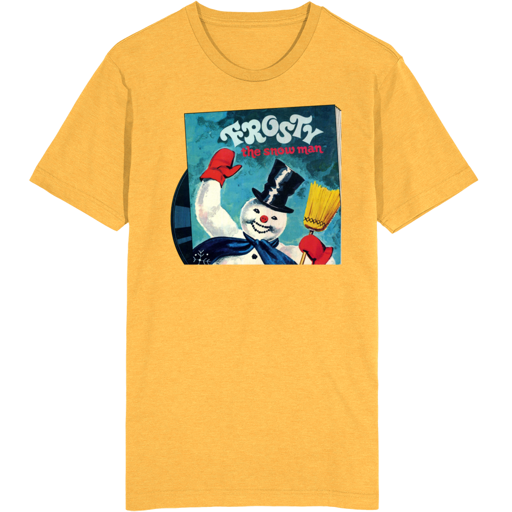 Frosty The Snowman Book And Record T Shirt Frosty The Snowman Book And Record T Shirt