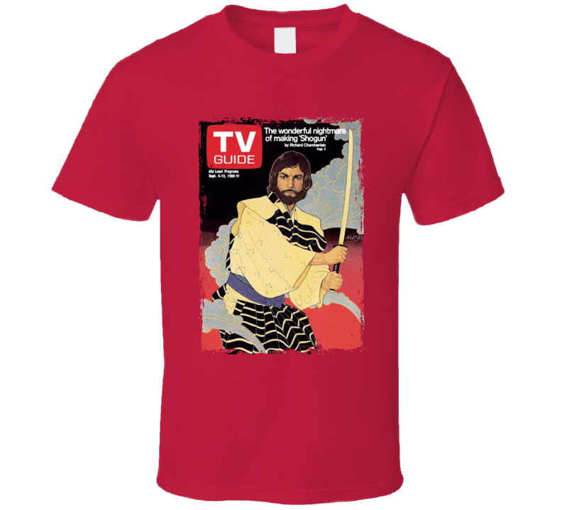 Shogun Tv Guide Cover T Shirt Shogun Tv Guide Cover T Shirt