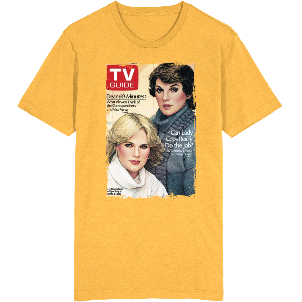 Cagney And Lacey Tv Guide Cover T Shirt Cagney And Lacey Tv Guide Cover T Shirt