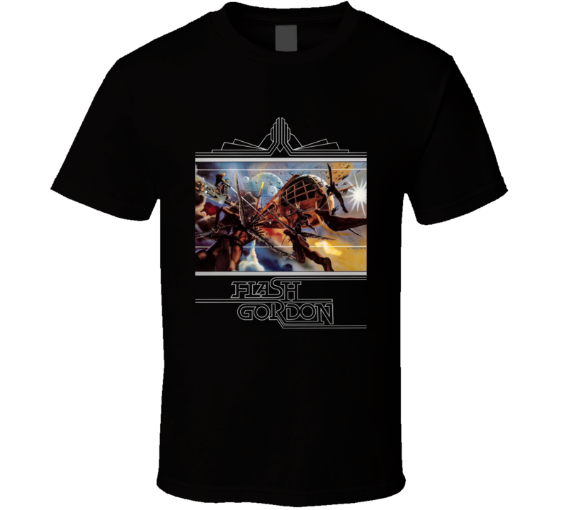 Flash Gordon Movie T Shirt Flash Gordon Movie T Shirt