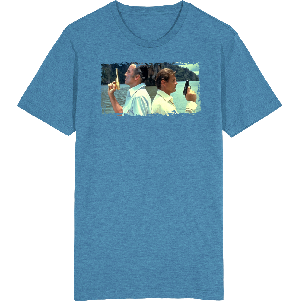Man With The Golden Gun James Bond T Shirt Man With The Golden Gun James Bond T Shirt