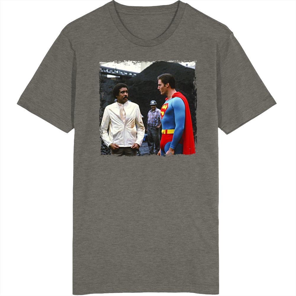Superman Iii Pryor Reeve T Shirt Superman Iii Pryor Reeve T Shirt
