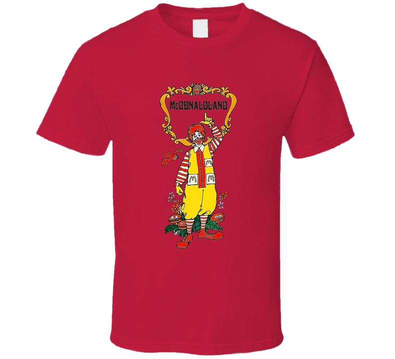 Ronald Mcdonald Mcdonaldland T Shirt Ronald Mcdonald Mcdonaldland T Shirt