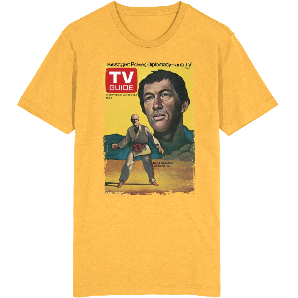 Kung Fu Tv Guide T Shirt Kung Fu Tv Guide T Shirt