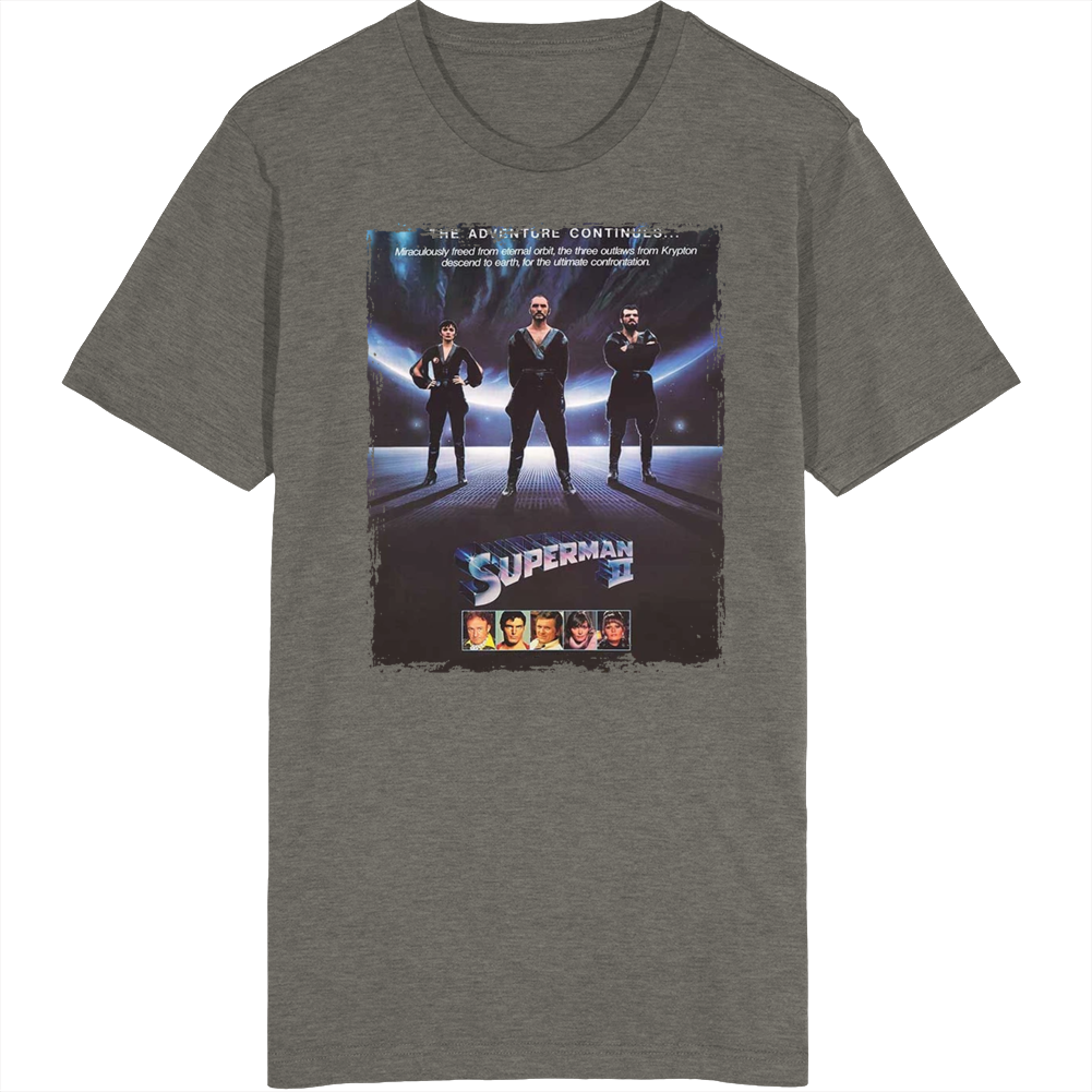 Superman Ii The Adventure Continues T Shirt Superman Ii The Adventure Continues T Shirt