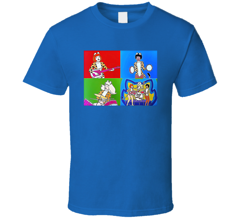 Josie And The Pussycats Cartoon Band T Shirt Josie And The Pussycats Cartoon Band T Shirt
