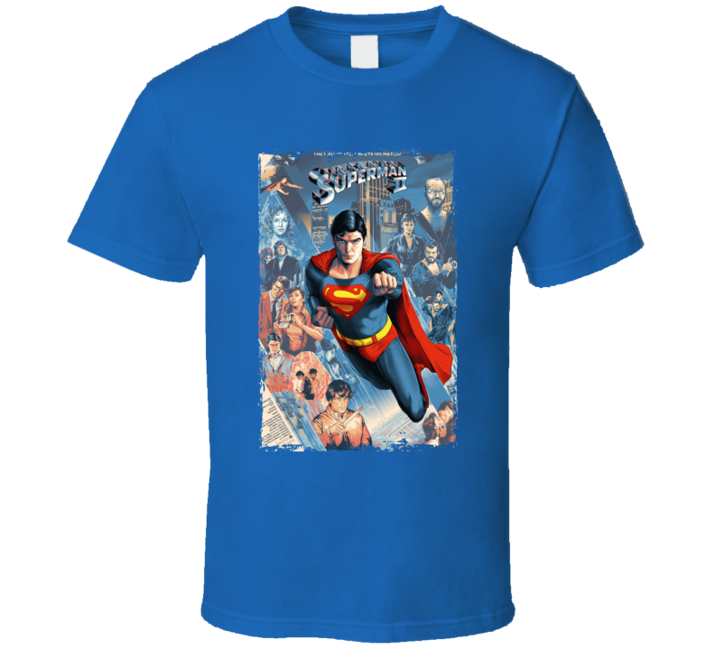 Superman Ii Art T Shirt Superman Ii Art T Shirt