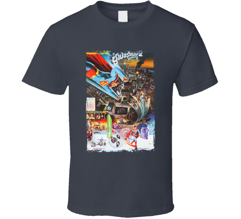 Superman Ii Thailand T Shirt Superman Ii Thailand T Shirt
