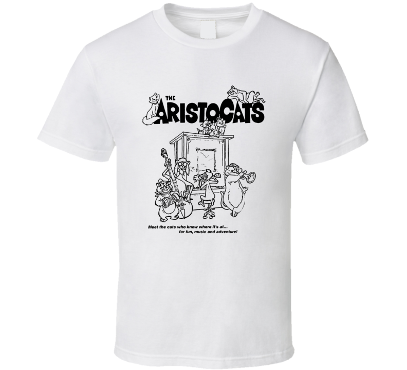 The Aristocats Cartoon T Shirt The Aristocats Cartoon T Shirt