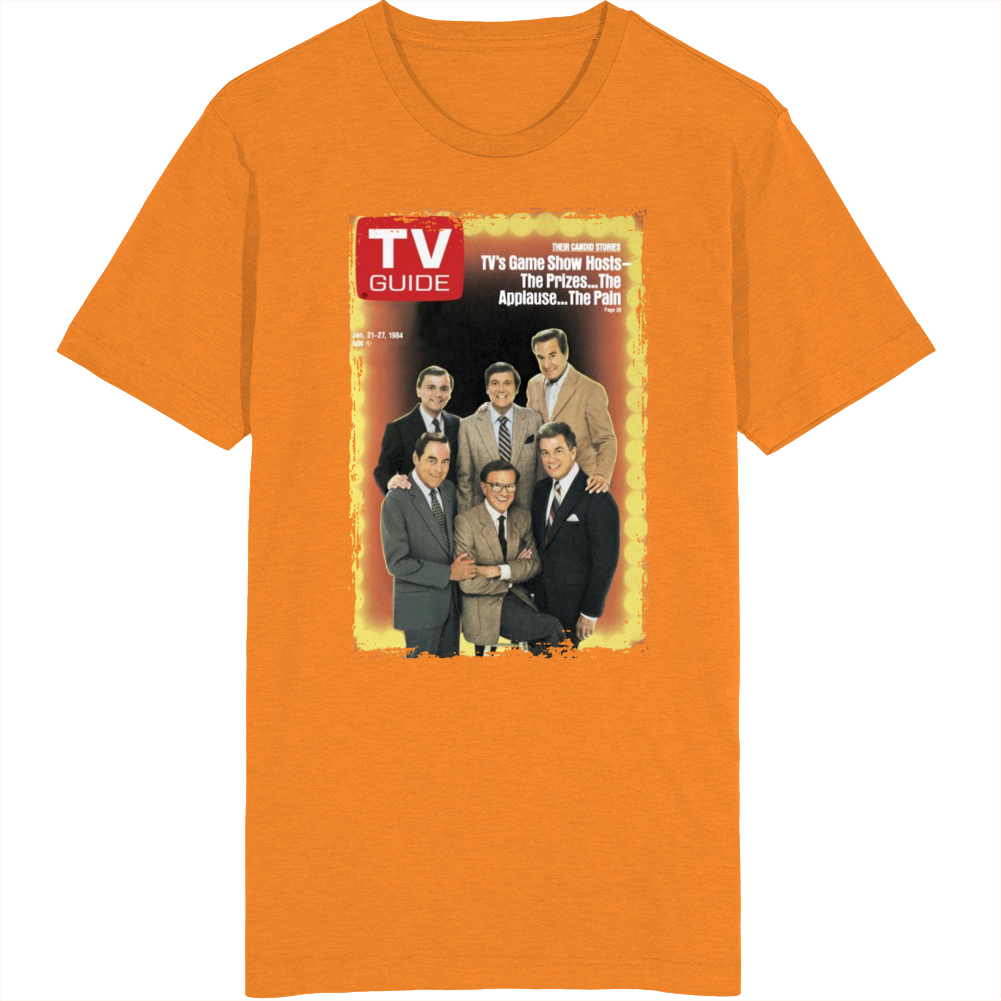 Game Show Hosts Tv Guide Cover T Shirt Game Show Hosts Tv Guide Cover T Shirt