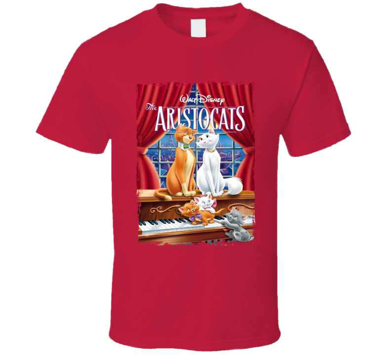 The Aristocats Movie T Shirt The Aristocats Movie T Shirt