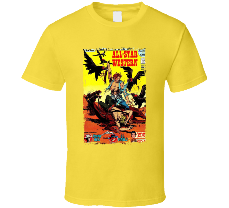 All-star Western Comics Issue 11 T Shirt All-star Western Comics Issue 11 T Shirt