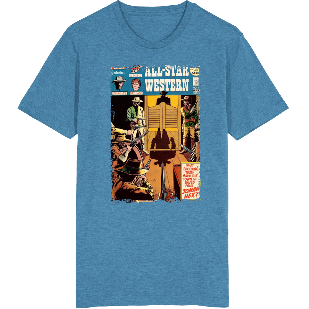 All-star Western Comics Issue 10 T Shirt All-star Western Comics Issue 10 T Shirt