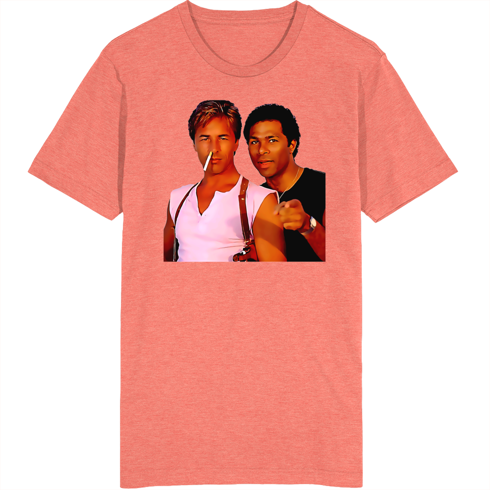 Miami Vice Stars T Shirt Miami Vice Stars T Shirt