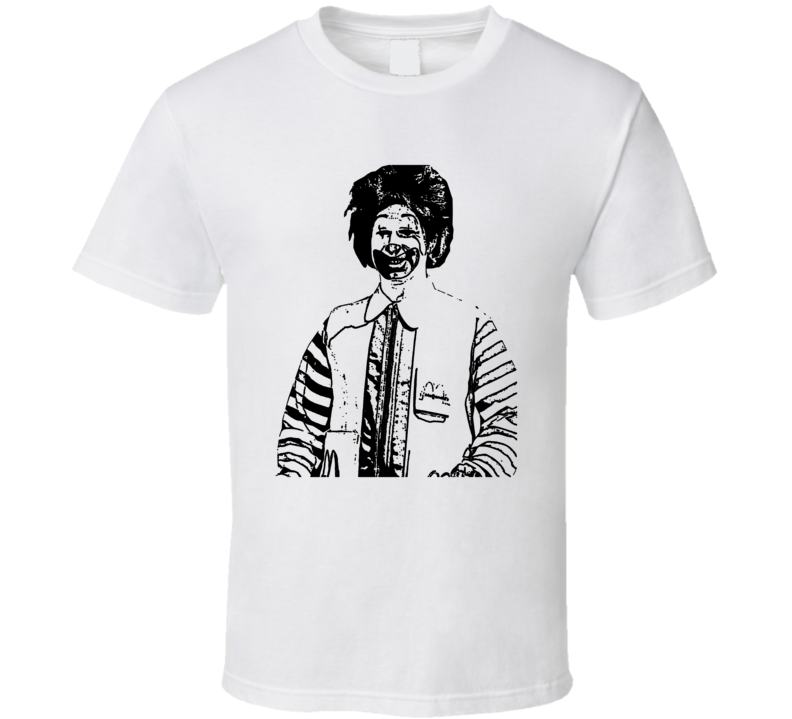 Ronald Mcdonald Scary Mascot Fast Food T Shirt Ronald Mcdonald Scary Mascot Fast Food T Shirt
