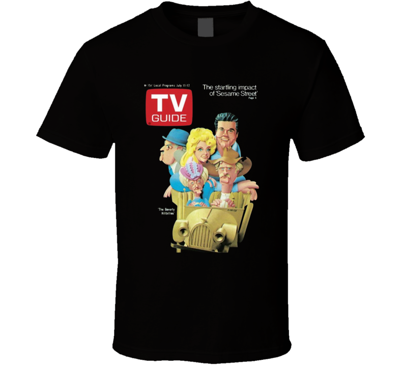 The Beverly Hillbillies Tv Guide Cover T Shirt The Beverly Hillbillies Tv Guide Cover T Shirt