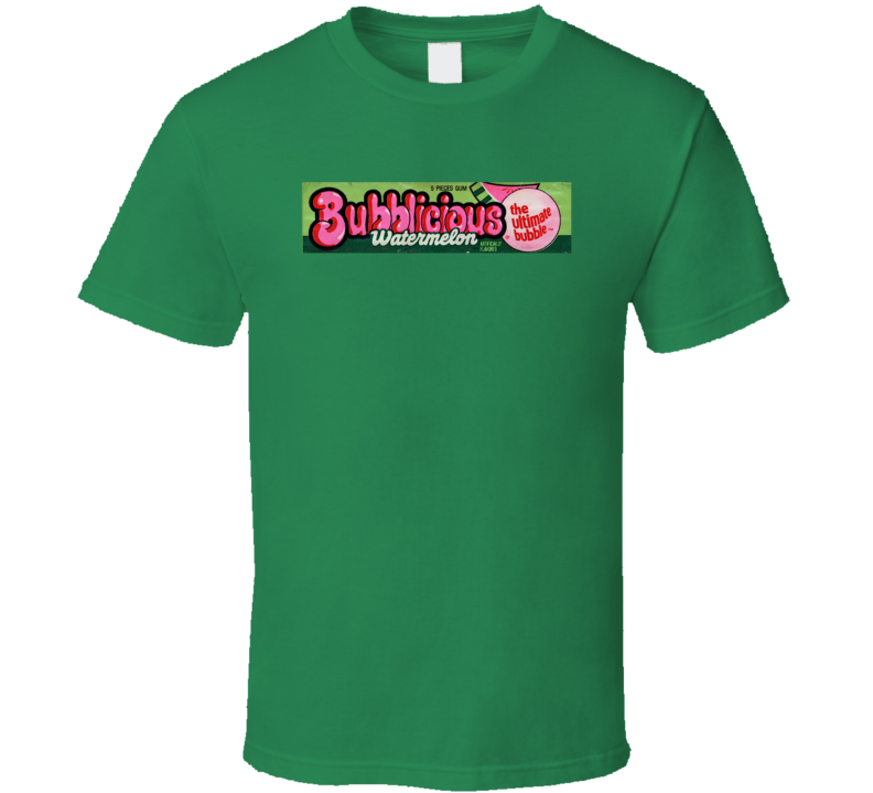 Bubblicious Watermelon Bubble Gum T Shirt Bubblicious Watermelon Bubble Gum T Shirt