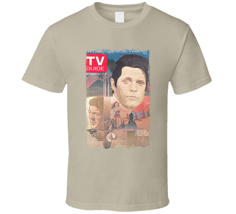 Hawaii Five-o Tv Guide Cover T Shirt Hawaii Five-o Tv Guide Cover T Shirt